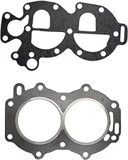 Zoom Zoom Parts Cylinder Head and Cover Gasket Set For Evinrude Johnson 765012 20 25 28 30 35 HP