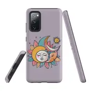 For Samsung Galaxy S20 FE Tough Protective Cover, Sleeping Moon
