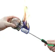 Fire Cupping Stick, Traditional Cupping Ignition Rod, Reusable Metal Mesh Cupping Torch, Vacuum Glass Acupuncture Extended Handle Fire Rod Tool, Cupping Igniter for Salon Massage SPA