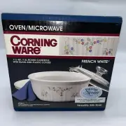 Vintage 1994 Corningware Casseroles New In Box 1-1/2 QT English Meadow French