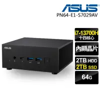 在飛比找momo購物網優惠-【ASUS 華碩】i7迷你電腦(PN64-E1-S7029A