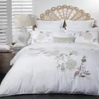 Laurel Natural Queen bed Quilt Cover Set by Logan & Mason