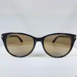 『逢甲眼鏡』TOM FORD 太陽眼鏡 全新正品 玳瑁色鏡框 棕色鏡面  微貓眼方框設計【TF213AF 05J】