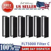 FLT5000 HEPA Filter C Replacement For GermGuardian AirPurifiers AC5000E AC5250PT