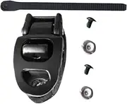 Skate Roller Buckle - PVC Roller Skate Strap On Shoe | 8.27 Inches Length Energy Strap Buckles | Adjustable Replacements Skating Shoes Energy Strap Buckles with Screws for Ski Accessories