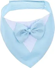 VANZACK Decorative Dog Collar Bandana Stylish Puppy Cool Neckwear Elegant Pet Bib for Parties Lightweight Comfortable for Dogs and Cats Present