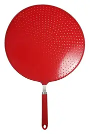 Silicone Oil Spatter Screen With Soft Touch Handle