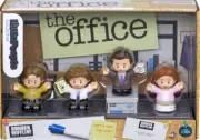 THE OFFICE DWIGHT,MICHAEL,JIM,AND PAM LITTLE PEOPLE LIMITED EDITION COLLECTIBLE