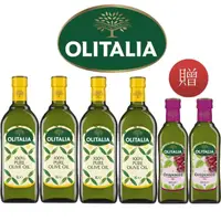 在飛比找momo購物網優惠-【Olitalia 奧利塔】純橄欖油1000mlx4瓶(+O