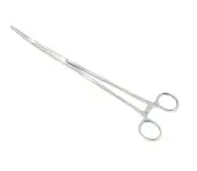 Rochester Pean Locking Forceps 12" Curved Surgical Veterinary Instrument SS