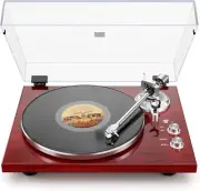 Belt Drive Turntable for Vinyl Record Player,Connect with Bluetooth Speakers or