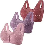 Soft Bras for Women, Wirefree, Padded Bras, No Underwire, No Underwire, Everyday Bras, Pack of 3