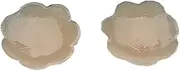 [Generic] Reusable Women Breast Petals Lift Nipple Cover Silicone Nipple Pad Invisible Petal Adhesive Strapless Backless Stick On Bra
