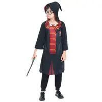 在飛比找蝦皮購物優惠-哈利波特萬聖節兒童魔術師裝扮角色扮演角色扮演表演服裝服裝