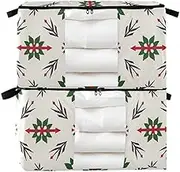 95 L zippered shoe storage with Reinforced Handles, clear window container with lid for Clothing, Blanket, Bed Sheets, Pillows