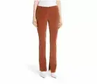 A.L.C Pants Brown Javier Corduroy Pants Mid Rise Split Flare Leg Sz 0 NWT $295