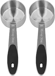 Stainless Steel Coffee Measuring Scoop 30ml Tablespoon for Coffee Bean Milk Powder Tea Home Kitchen