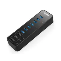 在飛比找蝦皮商城優惠-Anker 10孔 60W 集線器 USB 3.0 + Po