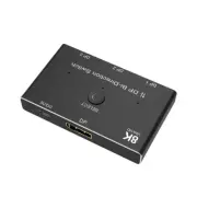 Displayport 8K Switch Bi-direction 1x3/3x1 DP1.4 Splitter for Multiple Source