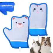 1pc Pet Electrostatic Hair Removal Glove Soft Static Cleaner For Shedding