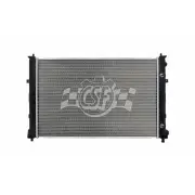 New Radiator 1-Row 1 1/4 inch Inlet 1 1/2 inch Outlet AJ5215200A (for: Mazda)