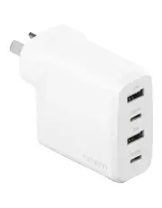 [Cygnett] PowerPlus 45W Multi Port Wall Charger in White