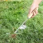 Hand Weeder Tool Weed Removing Rust Proof Weed Puller Comfortable Handle