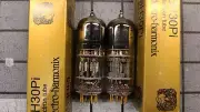 New Electro-Harmonix 6H30Pi GOLD PINS Pair (2) Vacuum Tubes. Tested 100%