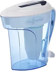 ZeroWater 2.8L 5-Stage Water Filter Jug, IAPMO Certified to Reduce PFOA/PFOS, Fluoride, Lead & Other Heavy Metals-0 TDS, BPA Free, TDS Meter Included