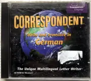 Correspondent Write and Translate in German (PC CD-ROM, Windows 95 / 98) NEW