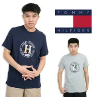 在飛比找蝦皮商城精選優惠-Tommy Hilfiger 圓設計logo 短T 大尺碼 