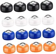 Ｓｉｍｈｏａ 16Pcs Mini Shuffleboard Pucks Shuffleboard Rollers Set 25mm Tabletop Sliding Pucks Shuffleboard Table Pucks for Kids Adults