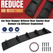 Rear Bumper Lip Diffuser Spoiler Splitter For BMW 3 Series E46 E90 E92 F31 F34