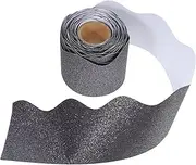 OHPHCALL Blackboard Border Sticker Stylish Paper Border Replaceable Trim Decorative Decal 1 Roll Classroom Sparkle