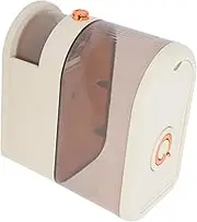 VERDANVERSE Rice Storage: Airtight Cereal Dispenser Modern Rice Bucket Pp Material for Flour Grains Snacks