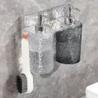 Transparent Shampoo Holder Exquisite Hand Soap Hanger Jewelry