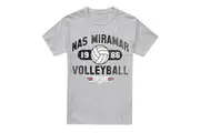 Top Gun Mens Nas Miramar Volleyball T-Shirt (Sport Heather) - UTTV6944