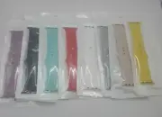 Sport Watch Band Silicone Strap For Apple iWatch 38mm/40mm M/L. 8 Pack