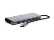 Belkin USB-C Multimedia Hub - docking station - USB-C - HDMI - GigE
