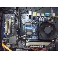 在飛比找蝦皮購物優惠-ASROCK 華擎~870iCafe**主機板+CPU(雙核