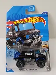 2017 HOT WHEELS Mercedes-Benz Unimog 1300 - HW METRO SWAT TREASURE HUNT / A15