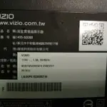VIZIO 39吋液晶電視型號V39D 面板破裂全機拆賣