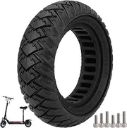10 x 3 solid rubber tyres, 255 x 80 (80/65-6), solid tyres for Kukirin G3 Pro/G2 max/Kugoo M4 pro/Kaabo Wolf Warrior/Mantis 10/Dualtron Zero 10X electric scooter, non-slip, puncture-proof