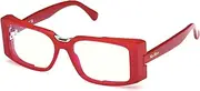 [MaxMara] MM5157-B 066 Shiny Light Red 54/16/140 Women's Glasses, 066 Shiny Light Red, 54/16/140