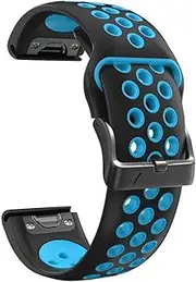 [BKUANE] 26 22mm QuickFit Watchband For Garmin Fenix 7X 7 6 6X Pro 5 5X Plus 3HR 935 D2 Enduro Easyfit Silicone Smartwatch Strap Bracelet