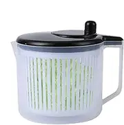 Vegetable Dehydrator - Household Salad Spinner, Multifunctional Water Squeezer | Salad Spinner Efficient Water Extraction Fruit and Vegetable Filter with Drain Basket, Kitchen Gadget for Washing and