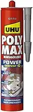 UHU Poly Max Power Mounting Adhesive Grey Cartridge 425g