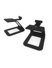 [Kanto] Elevated Desktop Large Speaker Pair Stands in Black
