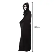 Loose Long Cape Cloak Hooded Coat Winter Outwear Medieval Robe Costume