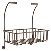 Franklin Brass Convenience Basket For Toilet Paper Holder Classic Bronze Finish